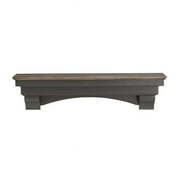 Pearl Mantels 499-48-27 48 in. The Hadley Shelf or Mantel Shelf Cottage Distressed Finish
