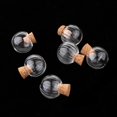 thumbnail image 4 of Frascos vacíos de vidrio pequeños transparentes de 6 piezas DIY con mensaje 18mm Sunnimix Deseos de botellas con corcho, 4 of 8