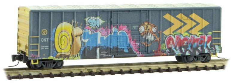 z scale monster trains