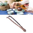 thumbnail image 4 of Tea Cup Tongs, Portable Metal Cup Tweezers Fine Workmanship Non Slip Sawtooth Stable Clamping  For Household Use Bronze Color,Copper Color, 4 of 8