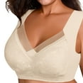 thumbnail image 3 of Women's Bras Lace Bras Comfy Anti Sagging Plus Size Sports Correction Bra Bra, 3 of 6