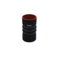 thumbnail image 1 of Vibrant Performance Intercooler Hose Coupling 11820 3 Inch Inside Diameter; Straight Hump Hose With Reinforcement Rings; 6 Inch Length; Black; Multi-Ply Aramid Reinforced Silicone, 1 of 5