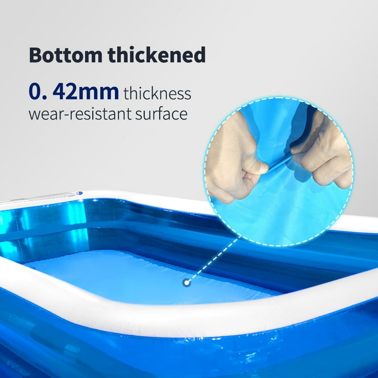 Jilong family kiddie pool inflatable rectangular pool cheap