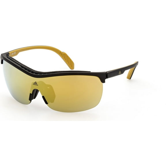 Sunglasses Adidas Sport SP 0043 02G Gold Mirror Lens