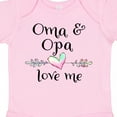 thumbnail image 4 of Inktastic Oma and Opa Love Me- Heart Grandchild Boys or Girls Baby Bodysuit, 4 of 5