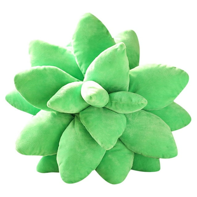 Suculentas Throw Pillow Novedad Soft Cojín Almohadas Sofá Decoración para 25cm Zulema Almohada de cactus suculentas