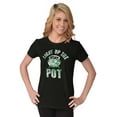 thumbnail image 4 of Light Up the Pot Cauldron Halloween Womens Slim Fit Graphic Tee Brisco Brands S, 4 of 5