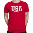 thumbnail image 2 of Smartprints USA Originals Classic Men's T-Shirt Red, Cotton, L, 2 of 4