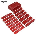 thumbnail image 1 of 15 Pcs Blocs de Montage Jauge de Hauteur Ensemble Barres de Montage en Aluminium pour Routeur et Scie de Table Rouge, 1 of 8