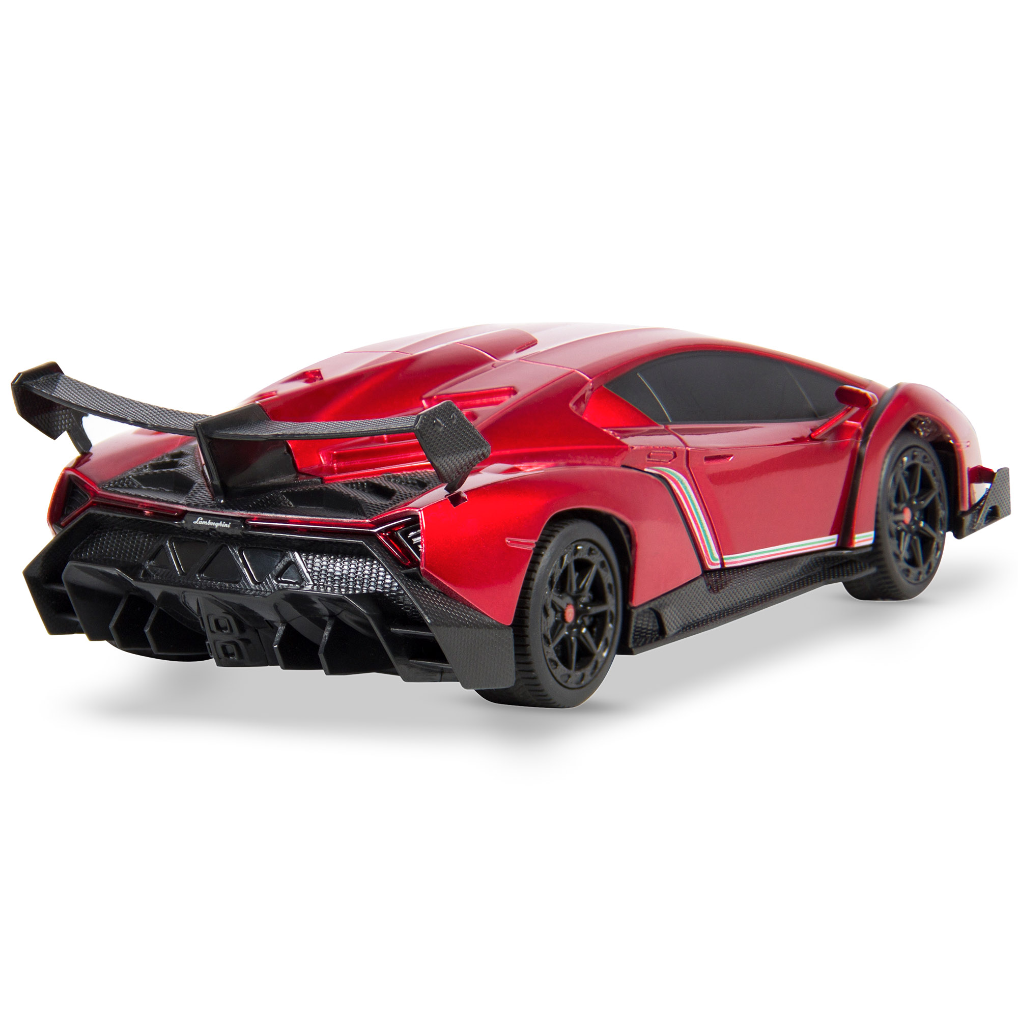 Best Choice Products 1/24 Officially Licensed RC Lamborghini Veneno Sport Racing Car w/ 2.4GHz Remote Control - Red - image 2 of 6