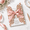 Rose Gold Glitter, variant on 25cut Invitation Pocket With Envelopes
