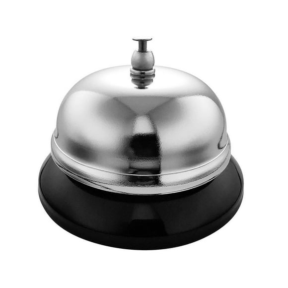 Meal Bell Stainless Steel Customer Service Bell Customer Service Bell Bar Hand-Pressed Bar Call Bell Restaurant Pub Supplie