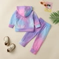 thumbnail image 4 of Sngxgn Girl Clothes Top Pants Sets Cotton little Girl Outfits Sweatsuits Kid Girl's Clothing Set(Purple,90), 4 of 8