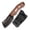 Black Blade, variant on SDOKEDC 14C28N Steel Fixed Blade Knife , Micarta Handle with kydex sheath , EDC Outdoor Camping Tool