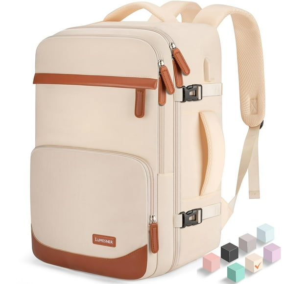 Mochila de viaje Velaybor 40L con puerto de carga USB resistente al agua