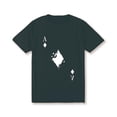 thumbnail image 5 of Men's Cotton Crew Neck T-Shirt with Bold Spade Ace Graphic Print - Regular Fit, Stretch Knit Fabric, White Casual Short Sleeve Top for All Seasons, Plus Size Available, Summer Clothing, 5 of 8