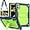 Navy Blue/Green, variant on FIEWESEY Case for VORTEX BTAB10/Vortex CMG10110.1 inch Tablet Hybrid Shockproof Firendly Case Built in Kickstand Shoulder Strap for VORTEX BTAB 10/Vortex CMG101 10.1 inch Tablet (Black/Black)