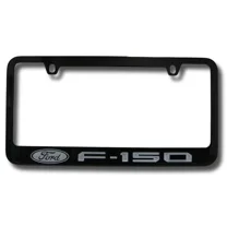 Ford F150 Engraved Solid Metal Black License Plate Frame Official Licensed