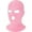 Pure Pink, variant on 3 Holes Ski Mask Full Face Cover Outdoor Balaclava Winter Knitted Neck Gaiter for Halloween Sports Cycling
