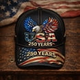 thumbnail image 4 of WKSCLPAI USA 250th Anniversary Commemorative Hat, Fashion Retro Red Blue White Eagle Print Baseball Cap for Men Women, Adjustable Dad Hat for 4th of July, Party & Outdoor Activities, 4 of 6