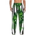 thumbnail image 3 of Fotbe Palm Greenery Men's Pajama Pants,Sleepwear Pants,Pj Bottoms Drawstring And Pockets-Large, 3 of 9