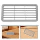thumbnail image 1 of unbranded Cubierta De Ventilación De Aire Para Con Rejilla Louvered En Color Gris, 1 of 8