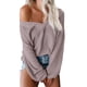 thumbnail image 1 of Jersey ReachMe de punto holgado con hombros descubiertos para mujer, 1 of 4