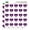 Opaque, variant on Batman Joker Symbol Heart Shaped Planner Calendar Scrapbook Craft Stickers