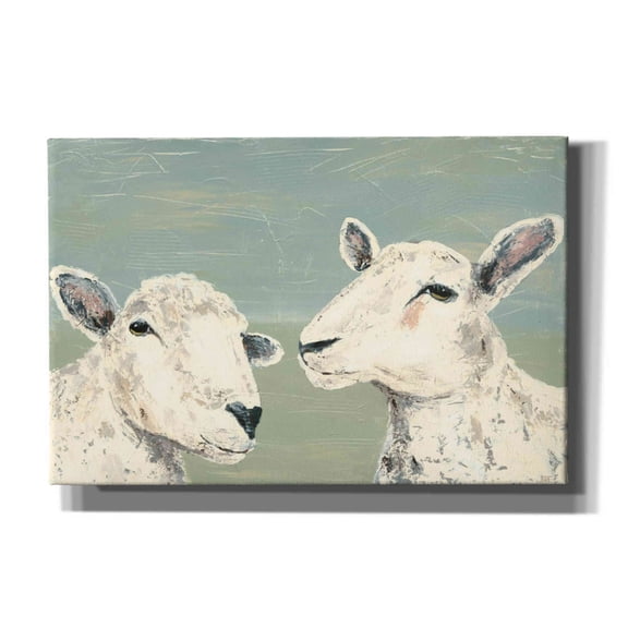 Epic Graffiti 'Bashful Sheep I' by Jade Reynolds, Canvas Wall Art, 18"x12"