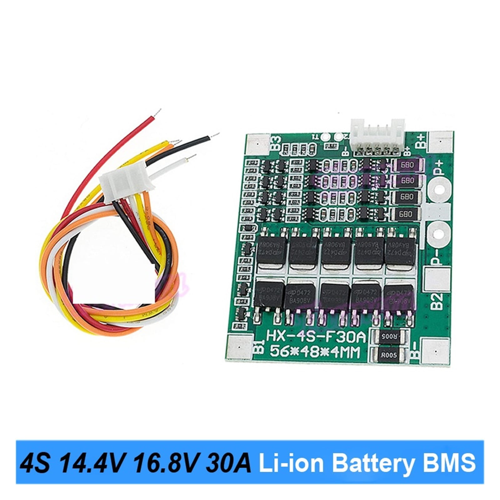 4S 14.4V 16.8V 30A Balance BMS Lithium Battery Protection Board For 3.6V 18650 Electric Drill Screwdriver Batteries Use