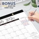thumbnail image 5 of Calendario de escritorio VALOME 2026-2027 43 x 30 cm, planificador grande, 5 of 7