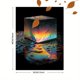 thumbnail image 3 of Qisvanset Autumn Tree Moon Scene Canvas Print 12x16 Inch Entryway Decor, 3 of 8