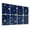 Color 2, variant on 8 Pack Art Acoustic Panels Sound Absorbing Stellar Isolation Warmth Flame Vast Decorative Soundproof Wall Panels Self Adhesive for Nursery Game Room Bedroom 48"x32"