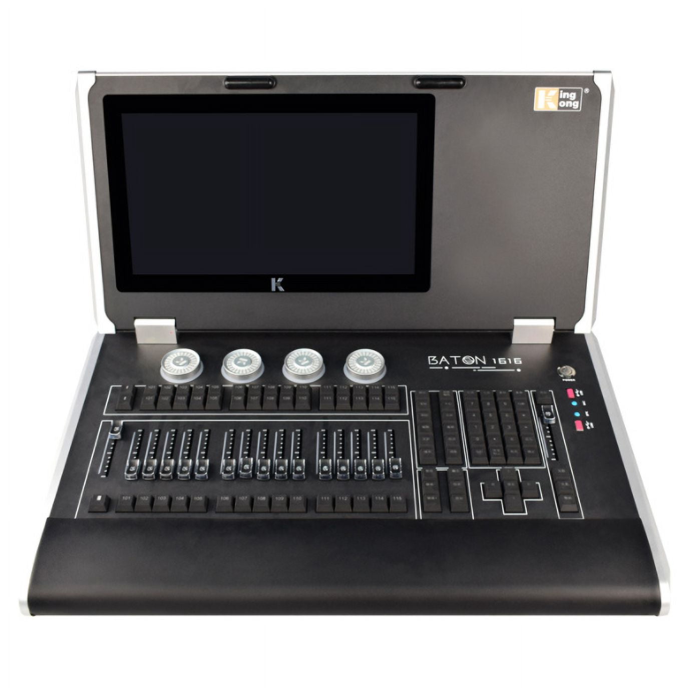DJ 3584CHS Touch Screen Lighting Controller High End Stage Console Flight Case