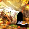 thumbnail image 2 of Fall Mailbox Cover Magnetic Thanksgiving Post Box Decor Standard Size 20 x 18 Inch Decorative Mailbox Cover for Thanksgiving Autumn Harvest Garden Yard Decoration(Pumpkin Plaid), 2 of 6