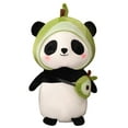thumbnail image 2 of Cute Pandas Sleeping Dolls Soft and Comfortable Fabric Gift for Christmas Birthday New Year  30cm Rabbit, 2 of 8