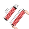 thumbnail image 4 of Naloa Retro Lobsters Ankle Socks for Women Non Slip Socks No Show Socks Classic Low Cut Casual Socks Casual Socks, 4 of 7