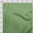 thumbnail image 3 of oneOone Cotton Jersey Green Fabric Christmas Diy Clothing Quilting Fabric Print Fabric By Yard 58 Inch Wide, 3 of 4