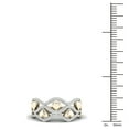 thumbnail image 4 of 1/5Ct TDW Diamond 10k Yellow Gold Ribbon and Heart Fashion Ring, 4 of 4