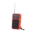 thumbnail image 4 of funtasica Radio de Poche Facile à Utiliser Panneau Transparent Multifonction avec Lumière Professionnelle Rouge, 4 of 9
