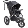 Kolcraft Sprint X Jogging Stroller with 12-Inch Air-Filled Wheel, Black