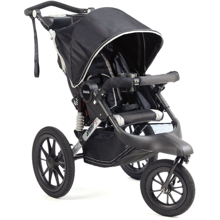 Kolcraft Sprint X Jogging Stroller with 12-Inch Air-Filled Wheel, Black