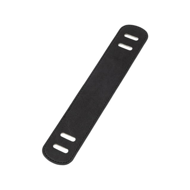 ZheElen Leather Shoulder Strap Pad Handle Wide Replacement for Tote Satchels Handbag Khaki S black S
