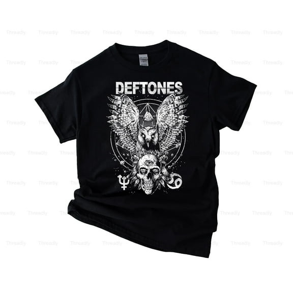 Threadly71 Deftones Around The Fur Album Art Metal Music Band Chino Moreno Unisex Classic T-Shirt A254, From S to 5XL