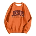 thumbnail image 4 of Christmas Sweatshirt for Women 2026 Fall Winter Crewneck Bible Verse Christian Sweat Shirts Pullover Top, 4 of 4