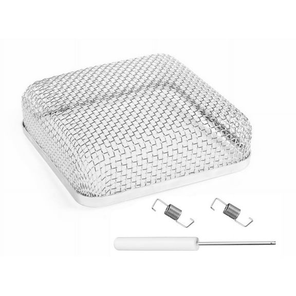 JR Products 06-30185 Mud Dauber Screen for Furnace Vents and Battery Vents - 4-1/2" x 4-1/2" x 1-5/16"