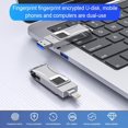 thumbnail image 2 of Unidad flash ZOIOT 128GB para iPhone con huella digital, 2 of 8