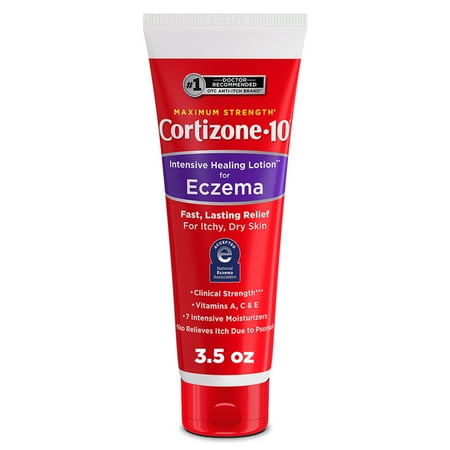 Cortizone-10 1% Hydrocortisone Anti Itch Cream for Eczema and Bug Bite Relief, Maximum Strength, 3.5 oz