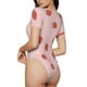 thumbnail image 2 of Fotbe Hand Drawn Strawberry Body de Mujer con Cuello Redondo y Mangas Cortas, Sin Mangas Ajustado, Suave, Cómodo y Básico-Large, 2 of 7