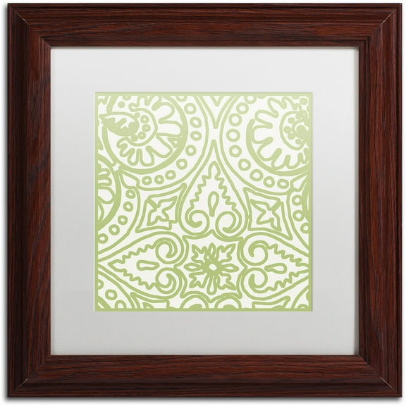 Trademark Fine Art "Dulce IV" Canvas Art by Color Bakery White Matte, Wood Frame